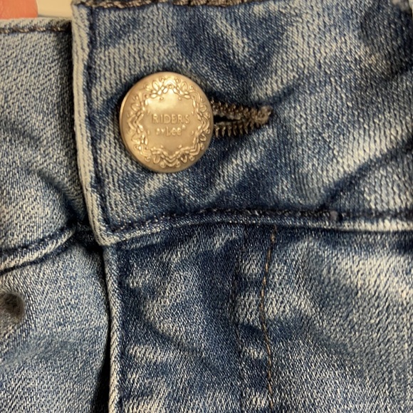 Lee Rider Mid Rise Denim Jean Capri Pants Size 8 - Picture 5 of 11